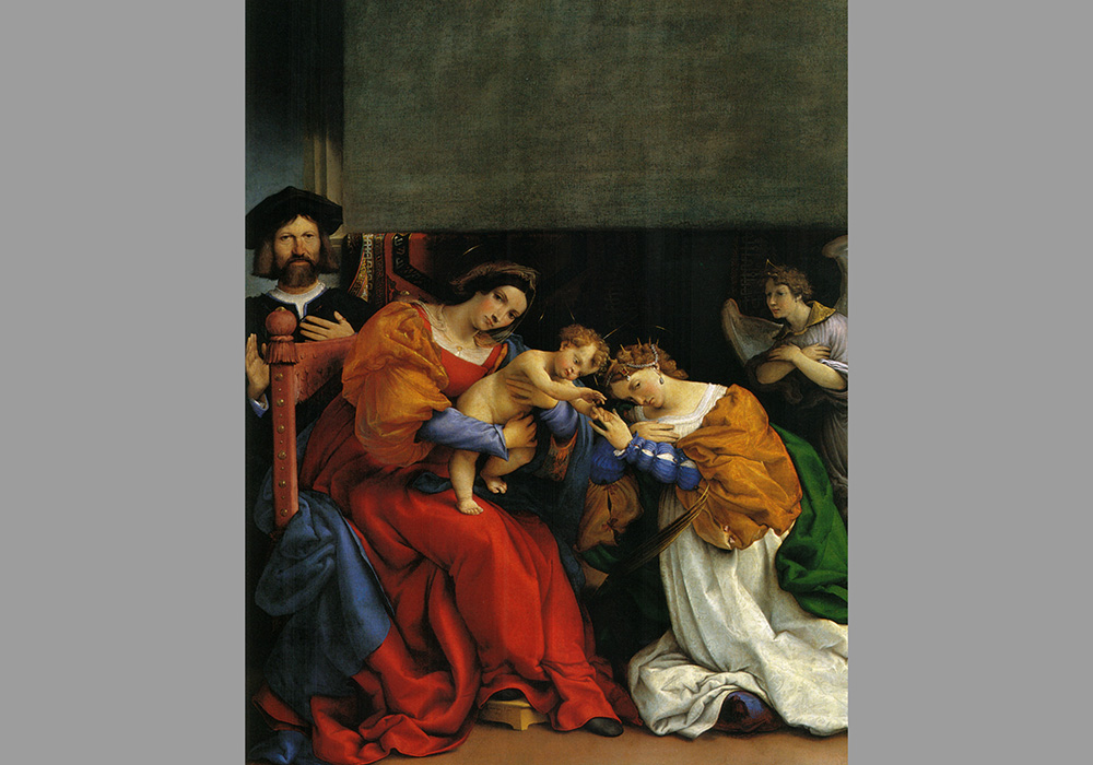 Matrimonio mistico di santa Caterina d'Alessandria